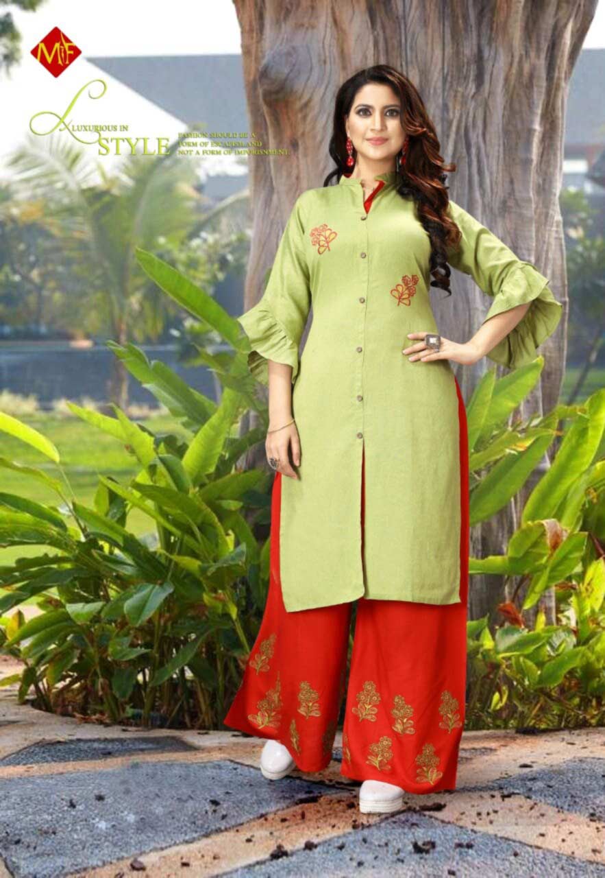 Mitali Girl Gift Rayon Kurti Catalog Set Mitali Girl Gift Rayon Kurti Catalog Set